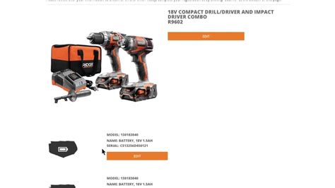 Ridgid power tools registration - RIDGID introduces the R8648 SubCompact Brushless Cordless One-Handed Reciprocating Saw. ... (Tool Only) (424) Questions ... Free Parts and Service for Life with ... 